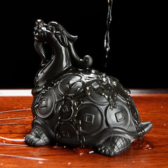 Kung Fu tea set accessories purple sand golden toad tea pet tea tray ornaments creative dragon turtle tea play boutique can be raised to attract wealth tea treasure