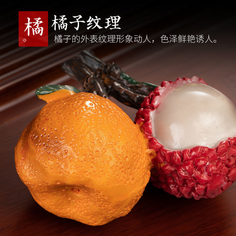 Water-changing lychee tea pet ornaments, creative and personalized tea toys, tea ceremony tea set accessories