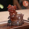 12 Chinese Zodiac Animals Rat Ox Tiger Rabbit Dragon Snake Horse Sheep Monkey Chicken Dog Pig Color Changing Tea Playing Tea Pet Ornaments Tea Tray