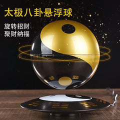 Tai Chi ball magnetic suspension ornaments rotating fortune-attracting eight trigrams feng shui ball porch room office energy ball opening gift