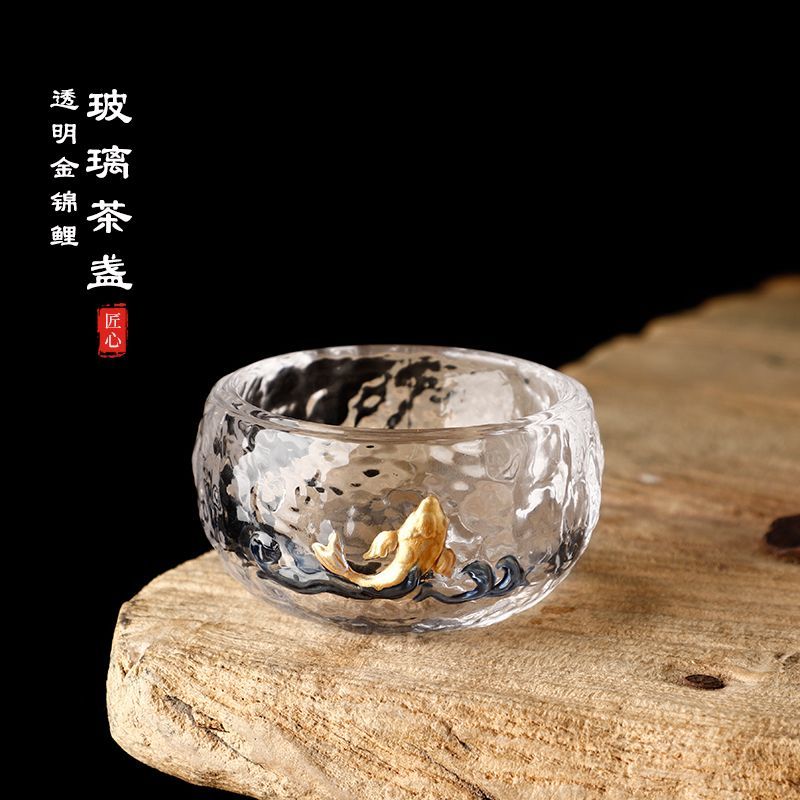 There is fish every year. The owner's cup teacup is personal and high-end for men and women. Jianzhan Kungfu tea set teacup single cup