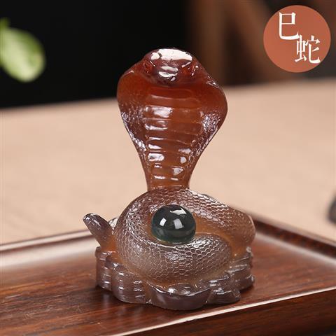 12 Chinese Zodiac Animals Rat Ox Tiger Rabbit Dragon Snake Horse Sheep Monkey Chicken Dog Pig Color Changing Tea Playing Tea Pet Ornaments Tea Tray