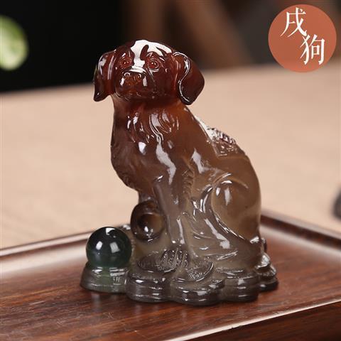 12 Chinese Zodiac Animals Rat Ox Tiger Rabbit Dragon Snake Horse Sheep Monkey Chicken Dog Pig Color Changing Tea Playing Tea Pet Ornaments Tea Tray