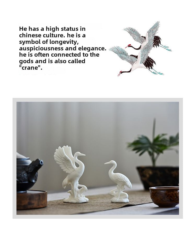 Porcelain Juyuan Ceramic Creative Ornaments Tea Pet Animal Tea Set Tea Tray Home Office Flower Pet Crafts Peacock Guanyin