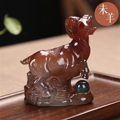 12 Chinese Zodiac Animals Rat Ox Tiger Rabbit Dragon Snake Horse Sheep Monkey Chicken Dog Pig Color Changing Tea Playing Tea Pet Ornaments Tea Tray