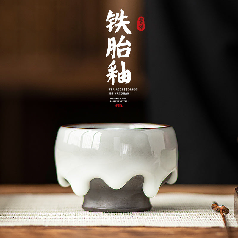 [Master Class] Teacup Master Cup Ceramic Tea Set Creative Single Cup High-end Teacup Personal Tea Cup